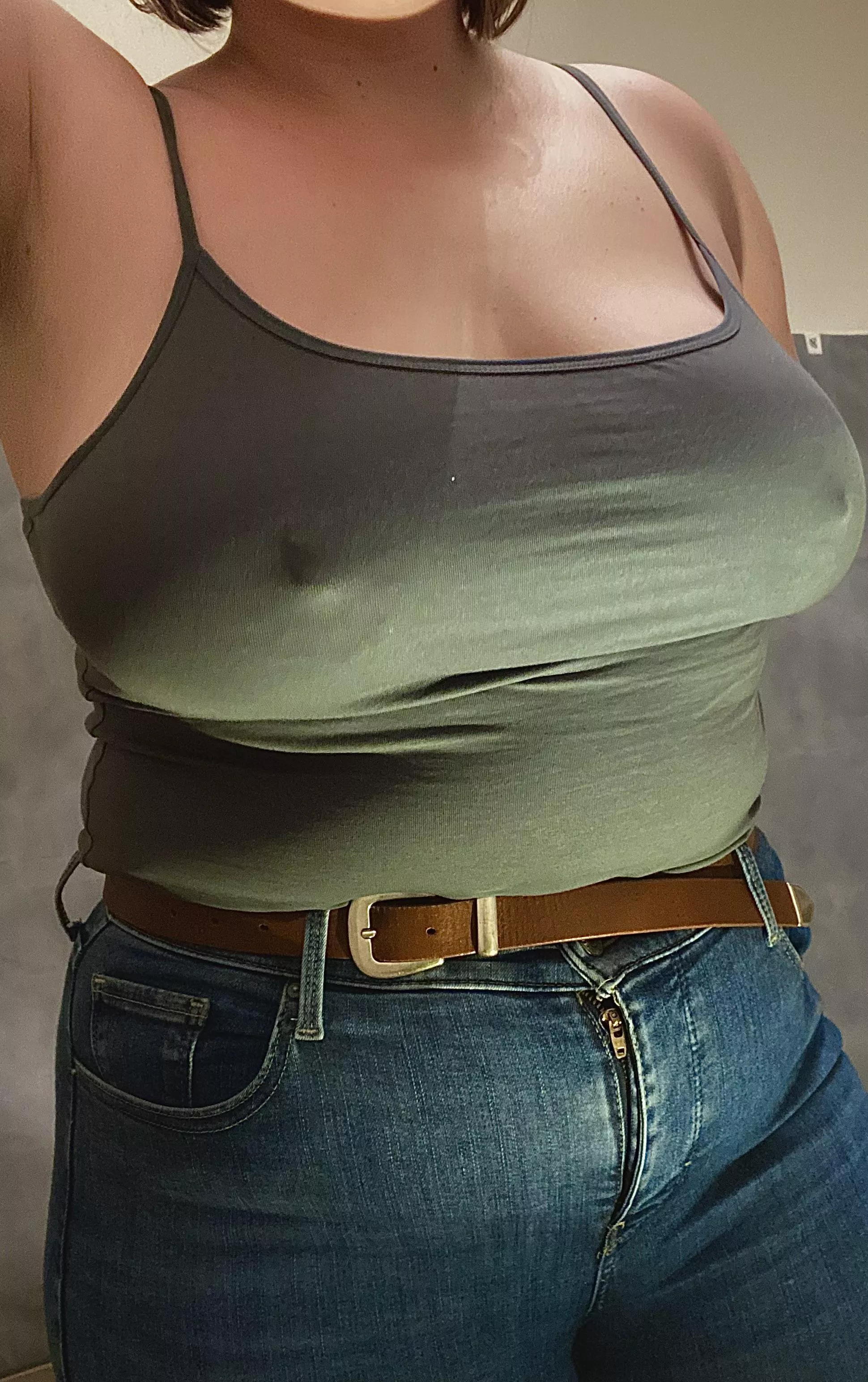 Nobody said anything at work about my look today