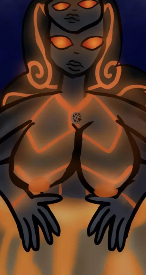 Obsidian nsfw🖤🧡