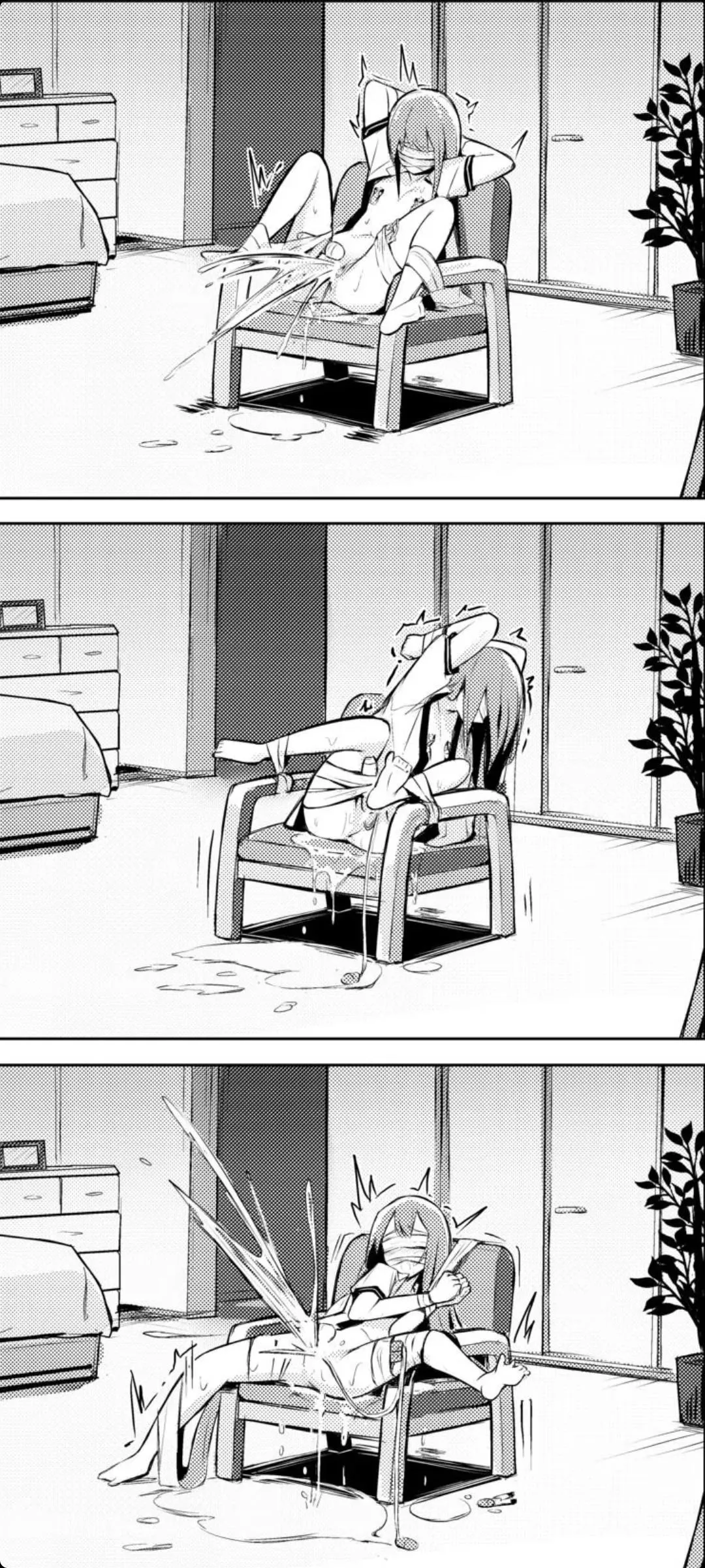 She lost the bondage escape challenge