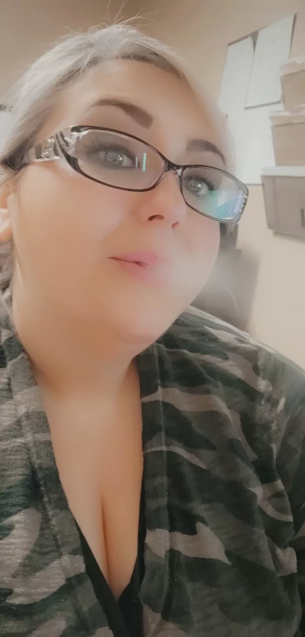 Sneaking a puff in the office