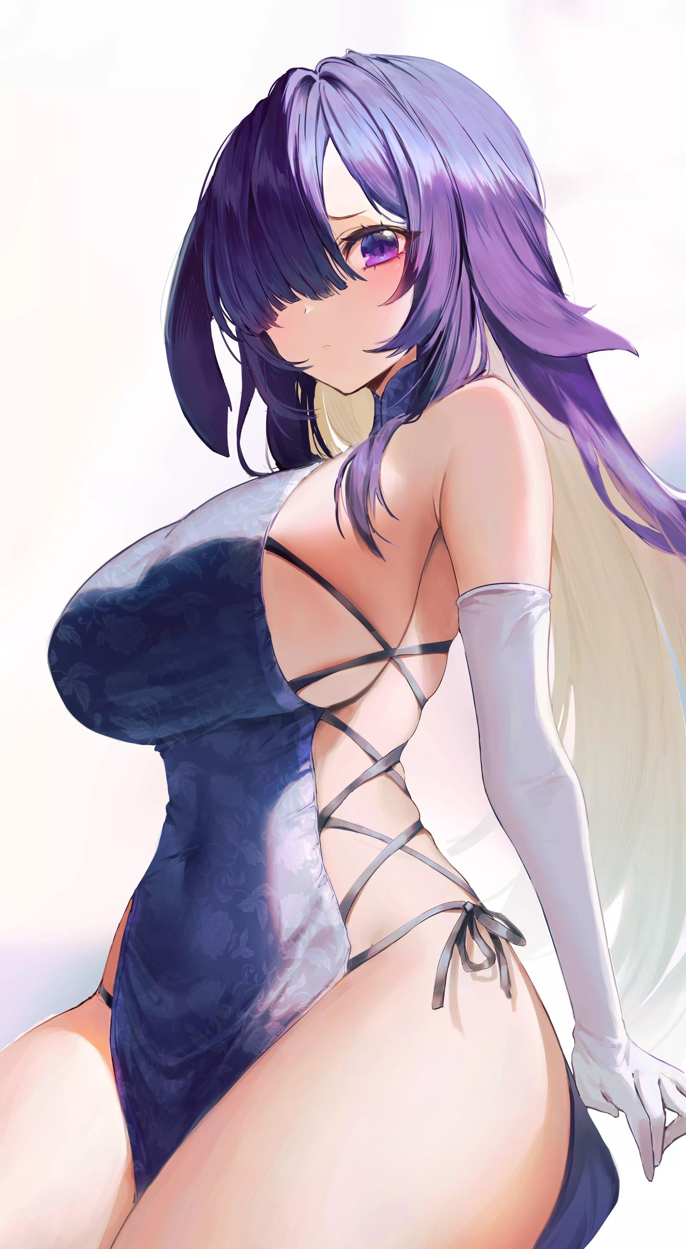 Tsukuyo’s new dress (@cherrypunchS2)[Blue Archive]