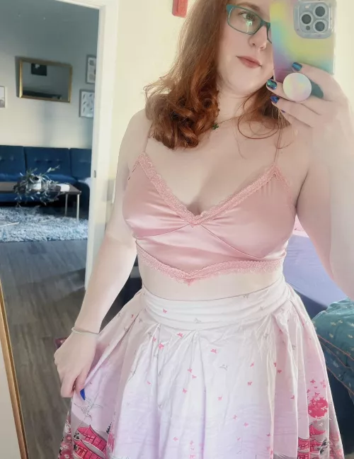 Wearing all pink today