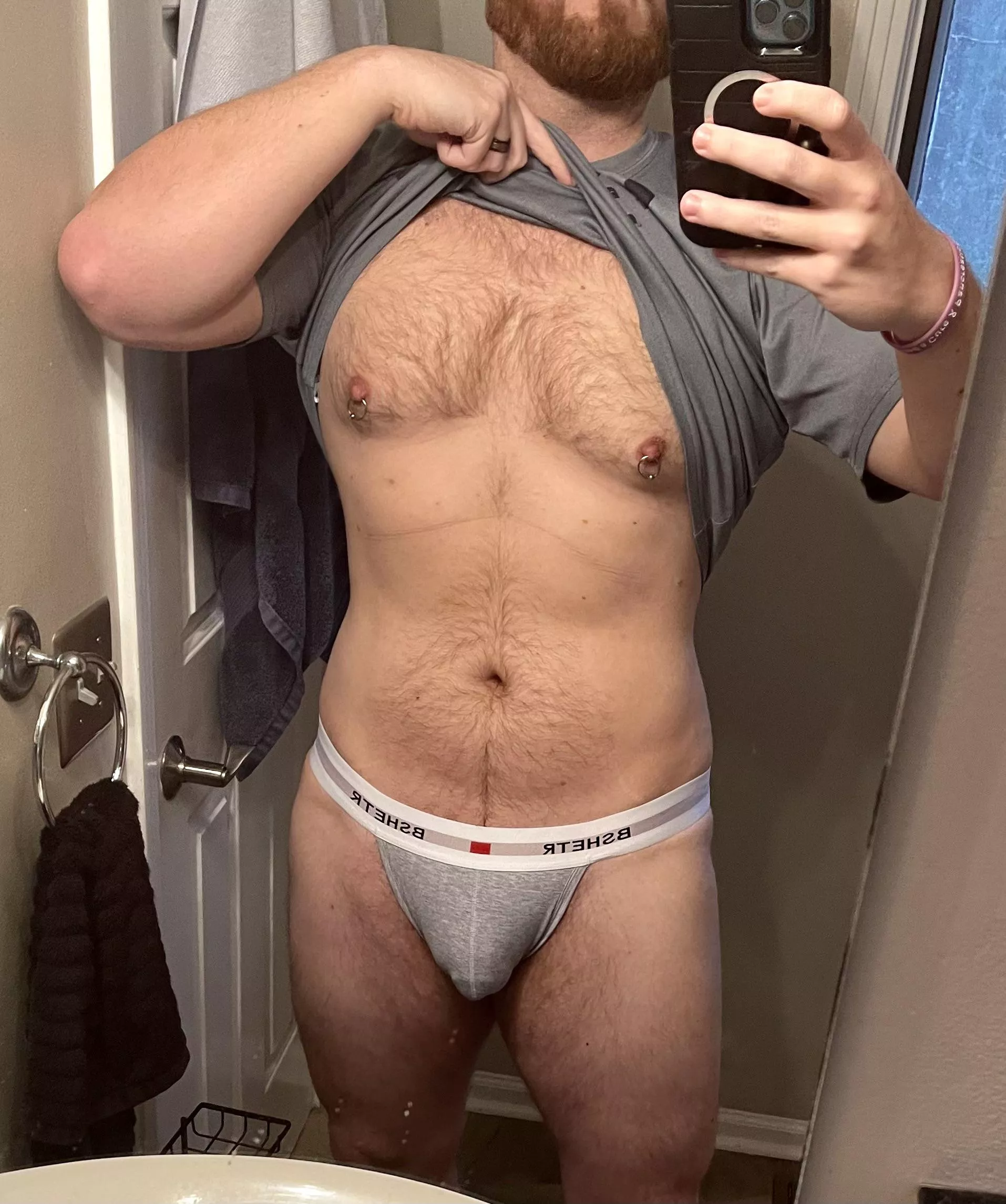 We’re roommates and you walk in on me like this, what’s next?