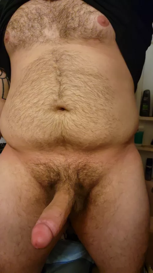 Would you expect a dick like this on a chubby guy?
