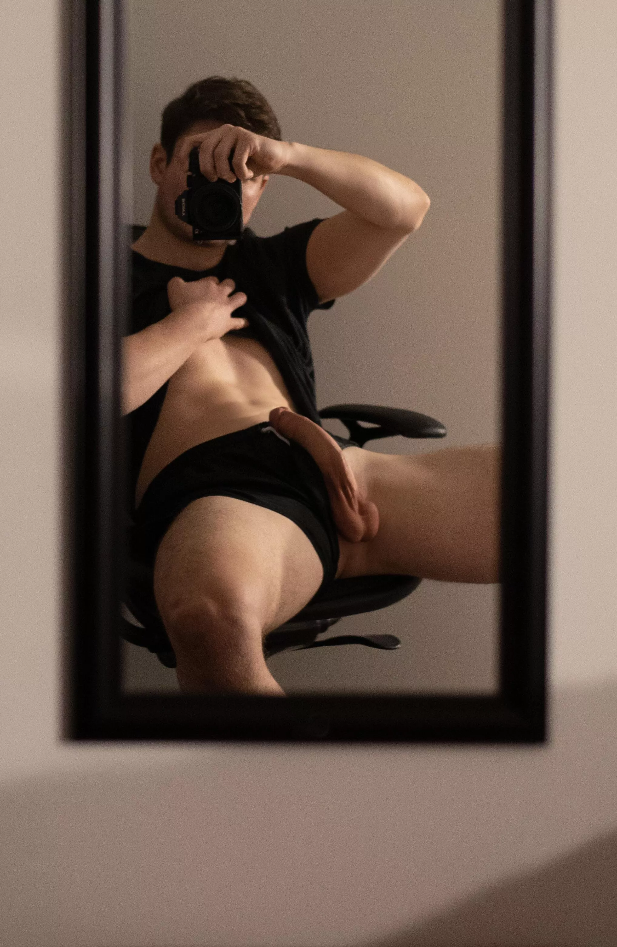 Would you suck my balls or cock head first?