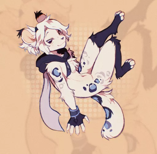 A kitty! (Art by me)