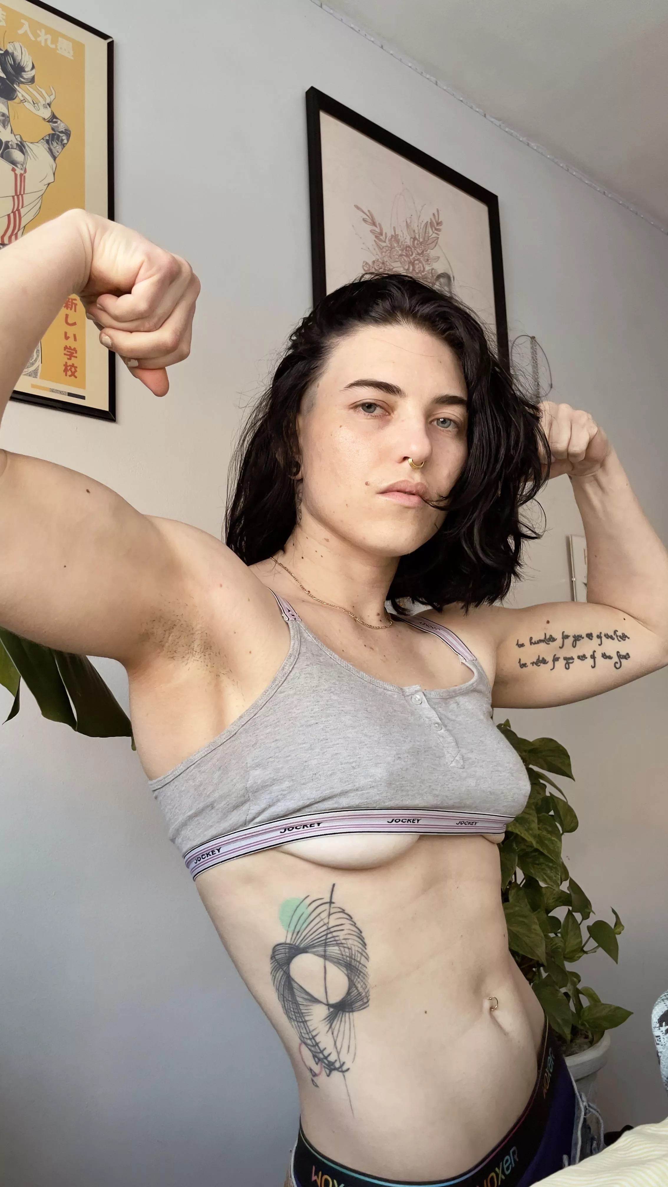 A little under boob for a good end to the week