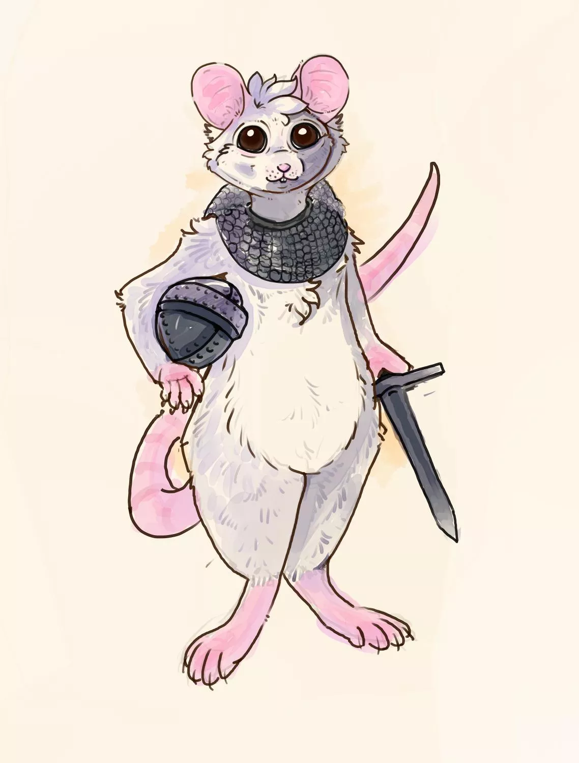 A very brave knight. [Art by me]