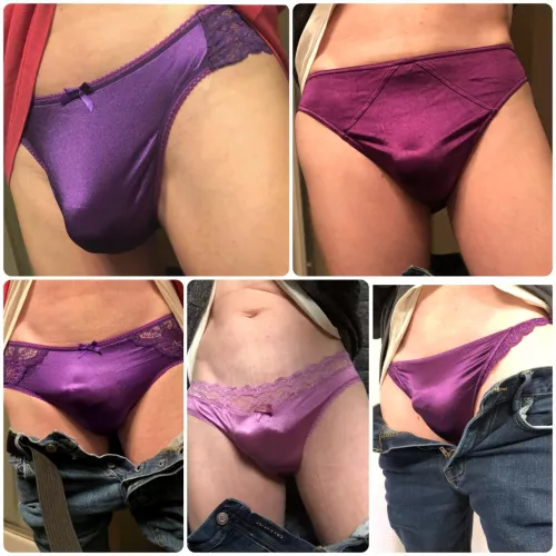 A week of purple panties