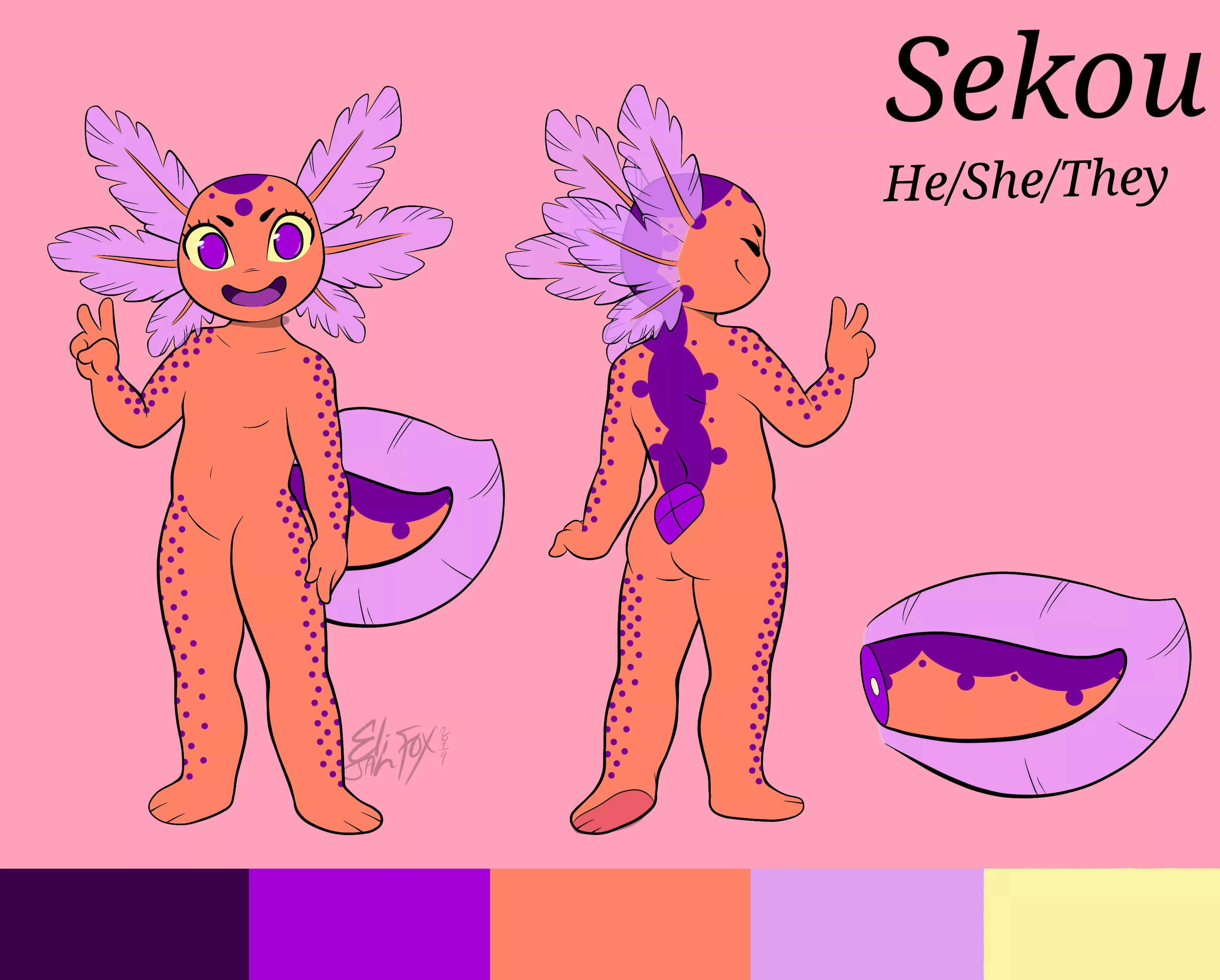 Added a pattern to my fursona Sekou, does it look good or are there too many spots? (OC)