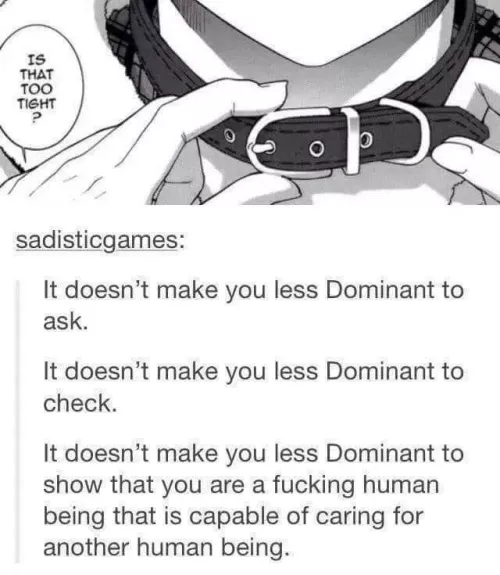 Based post I came upon and I think it can serve as a good PSA for people in the lifestyle.