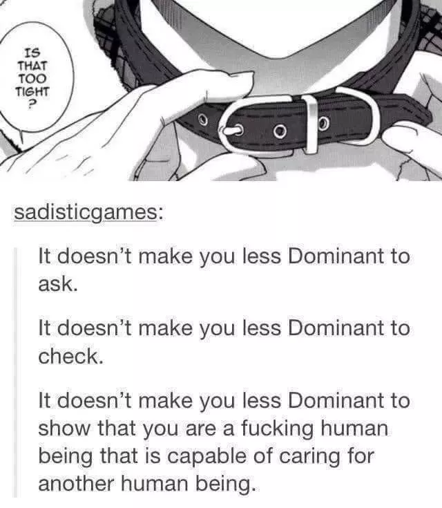 Based post I came upon and I think it can serve as a good PSA for people in the lifestyle.