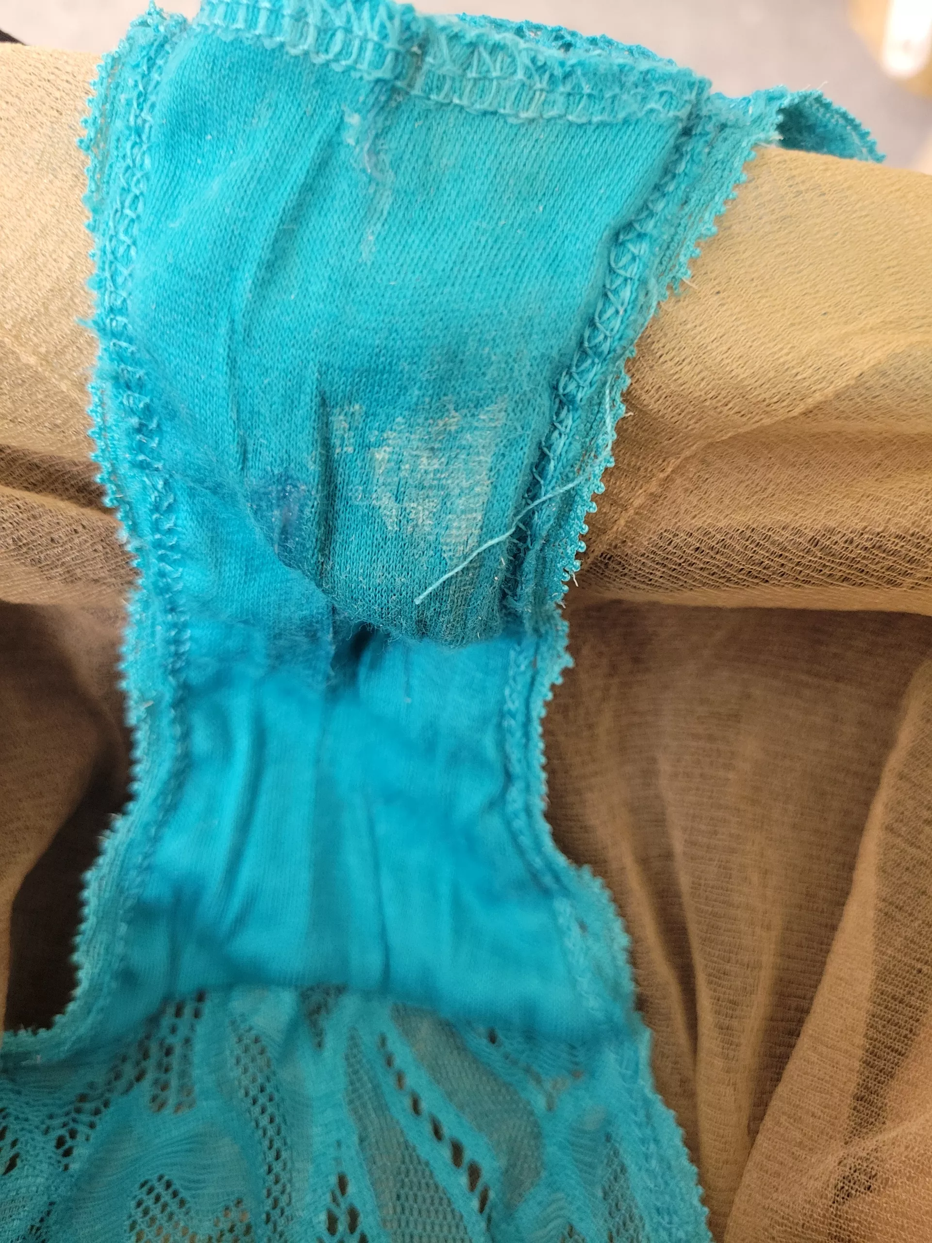 been sweating in my pantyhose and panties all day