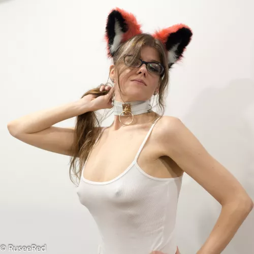 Behave or I'll smack you with my fan~