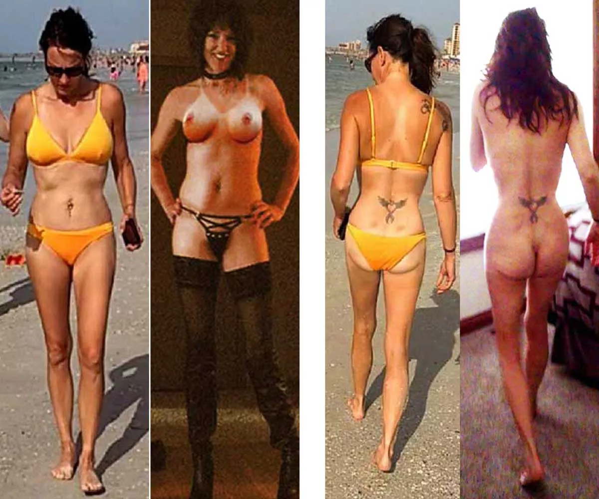 Bikini & Nude - Front & Back (f)