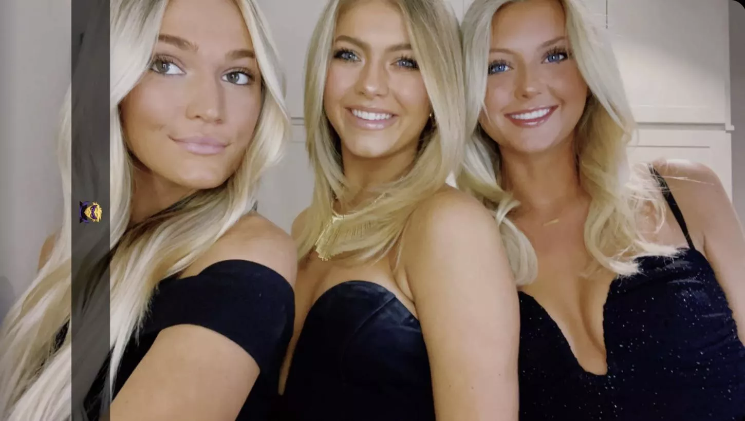 Blondes in black