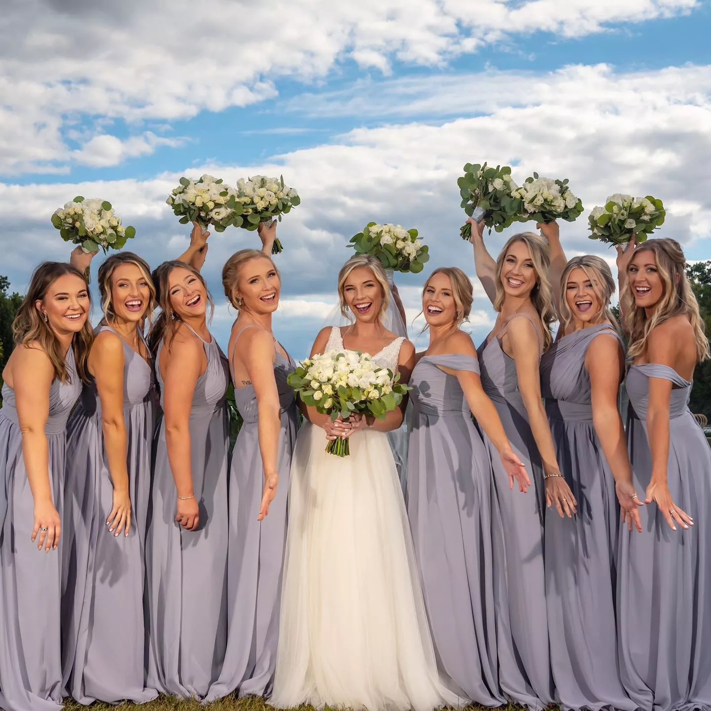 Bride & Bridesmaids