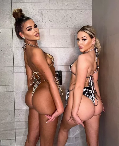 Brooke and Maisie arses