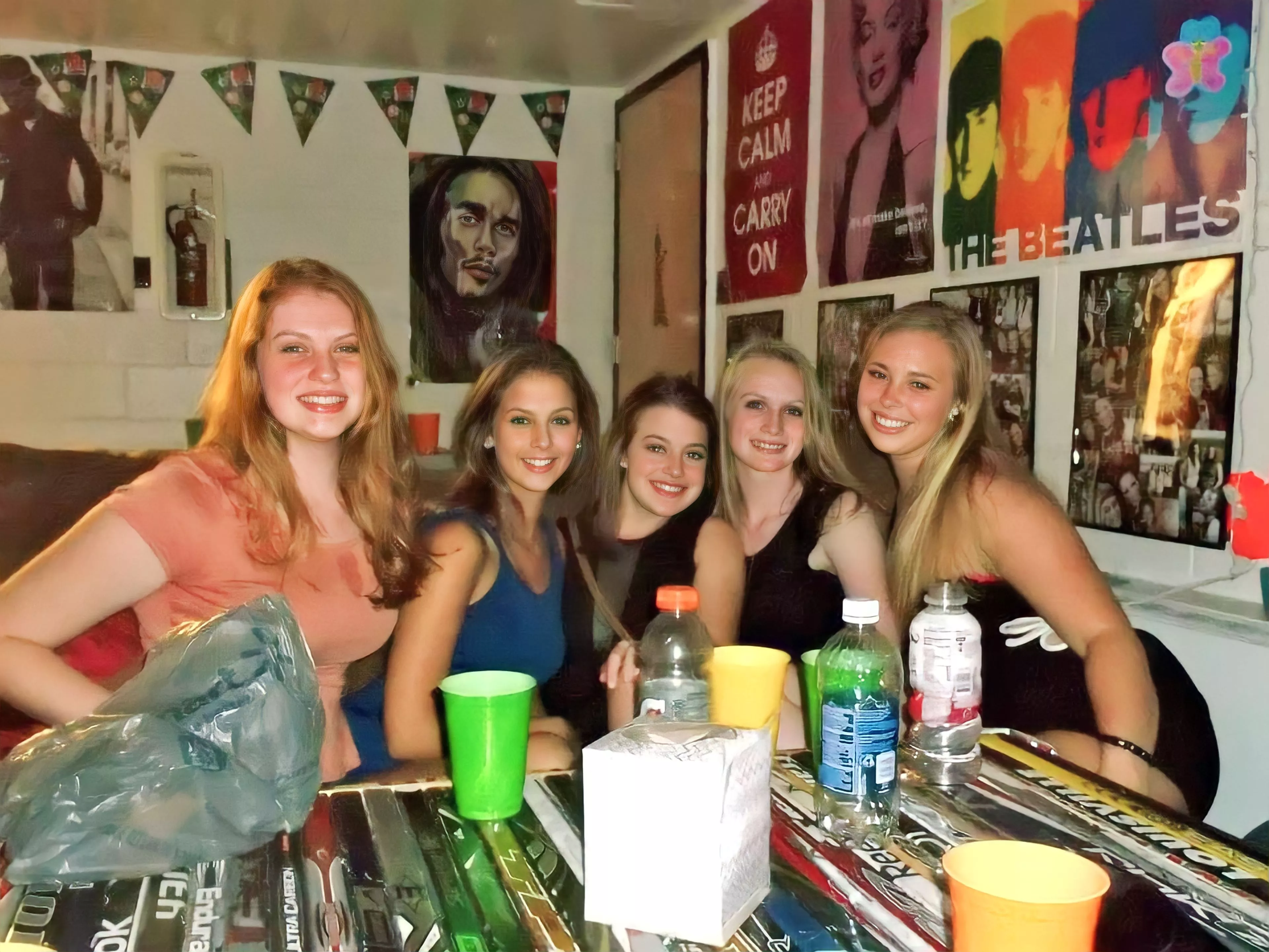 Buzzed college girls