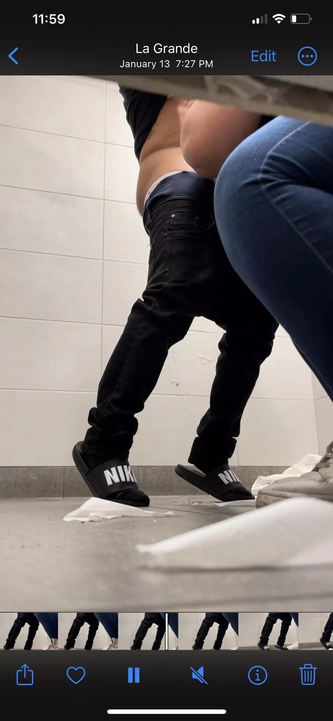 Caught some guys having fun at the truckstop awhile back