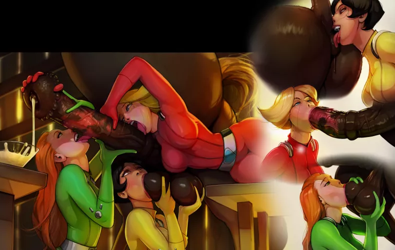Clover, Sam and Alex [Totally Spies] (VitorLeone)