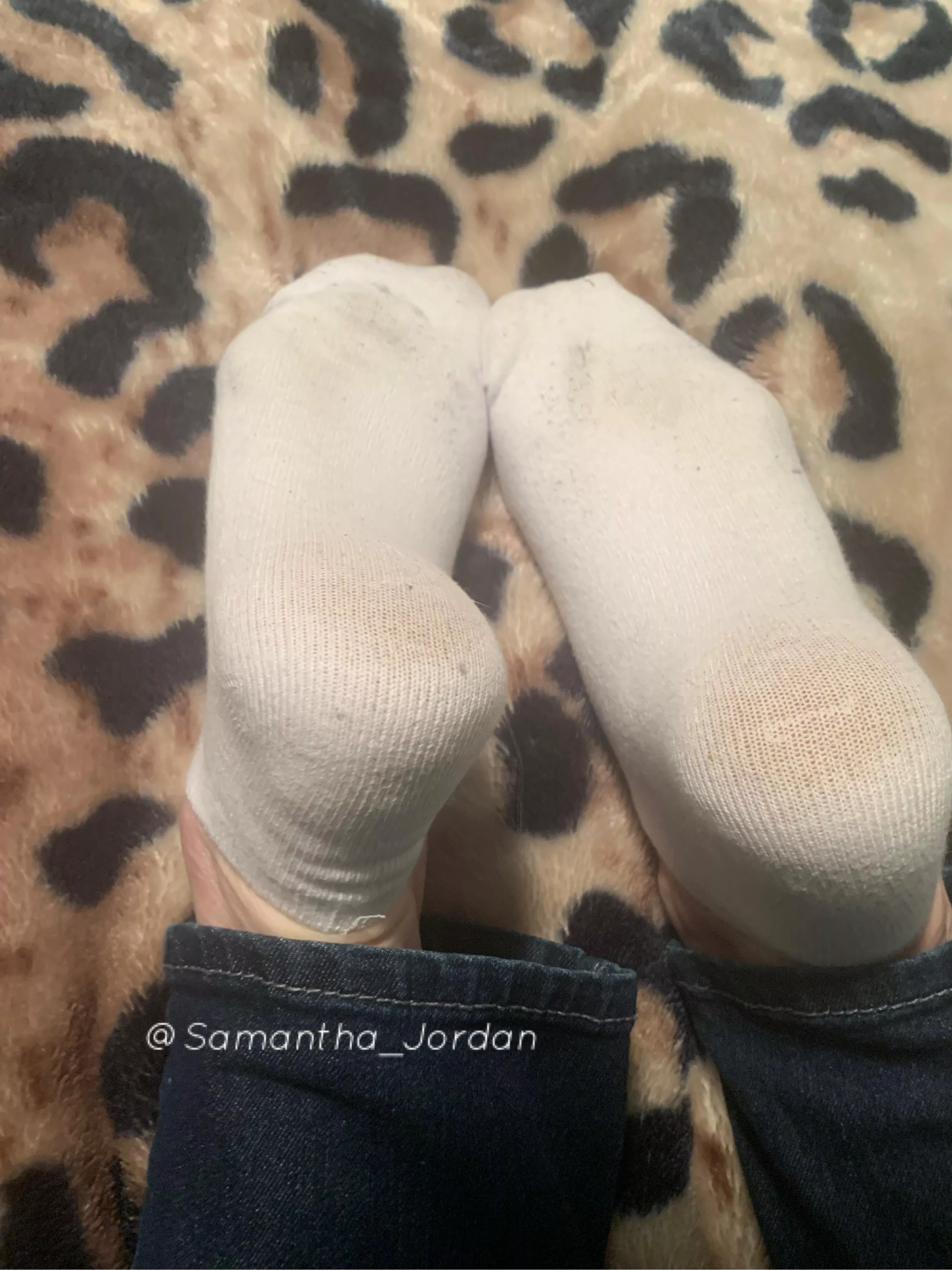 Do you love my sweet yellow sweat socks?