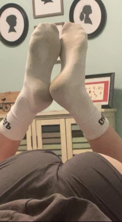 Do you want my ass or my socks? [f]