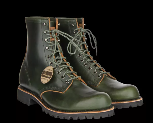 Does anyone currently make green boots like these discontinued Thorogood Tomahawks in loden green?