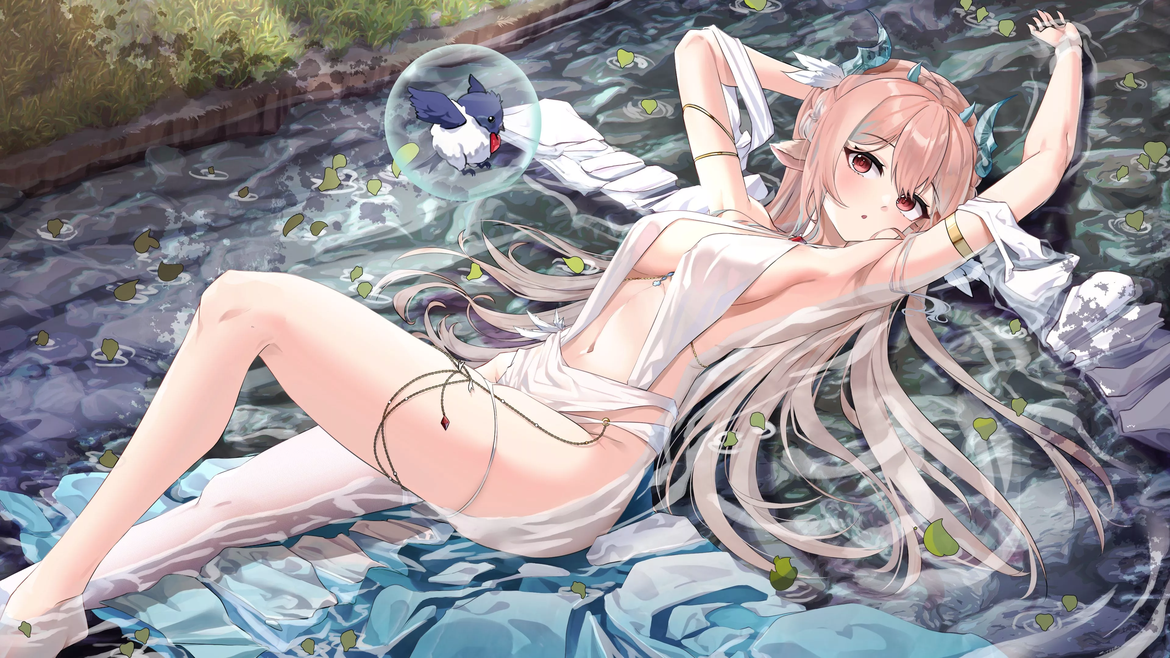 Goddess in the water