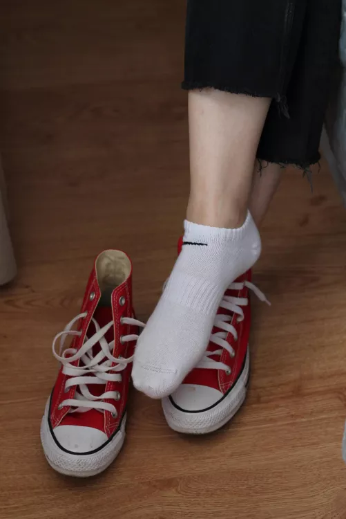 Hard taking these out because they are so sweaty