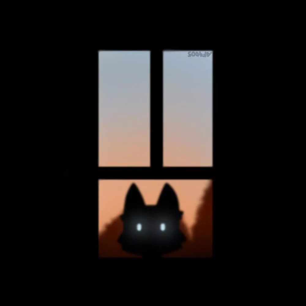 I had a dream yesterday where my sona was standing outside the window.