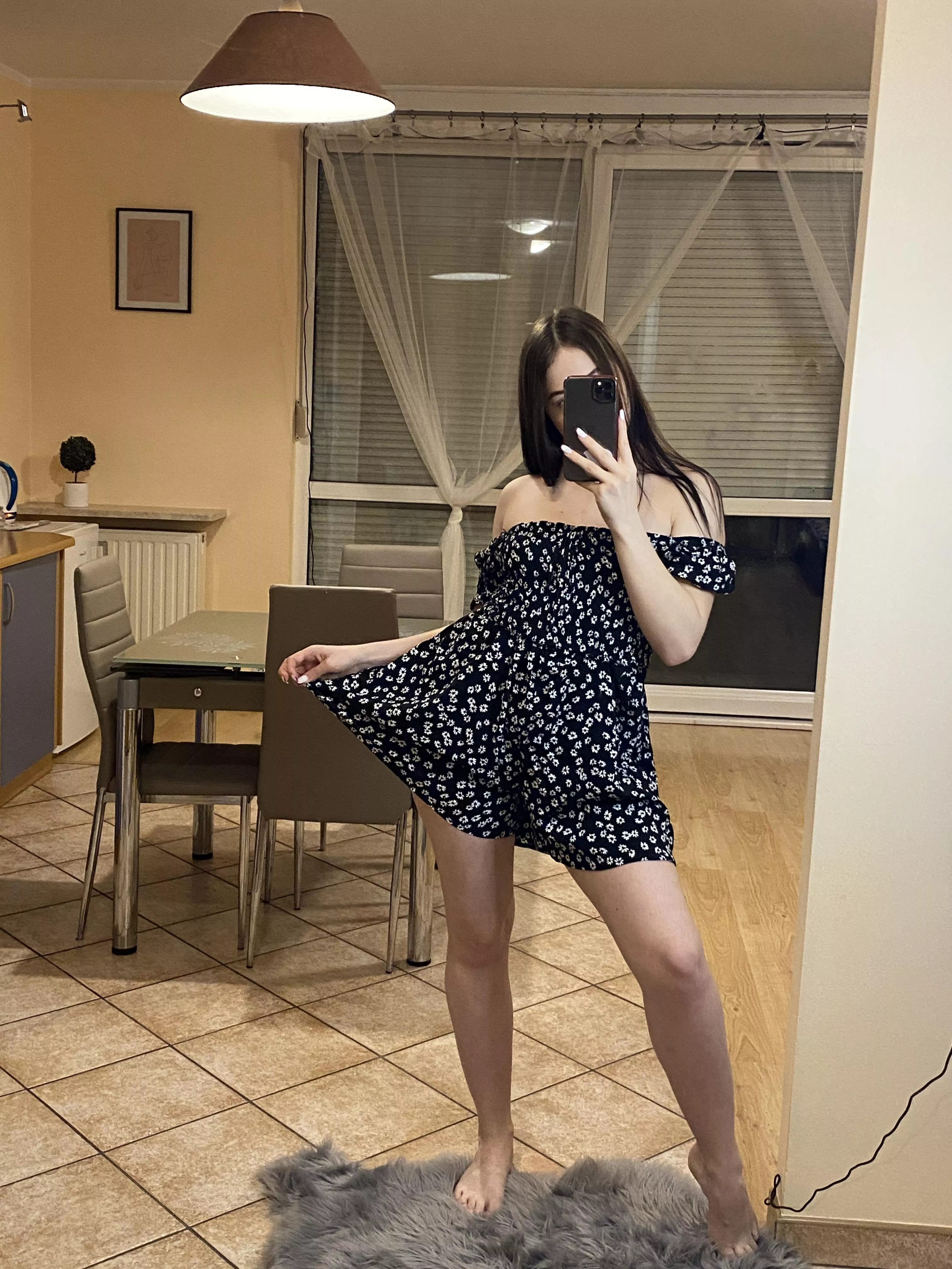 I love this black dress