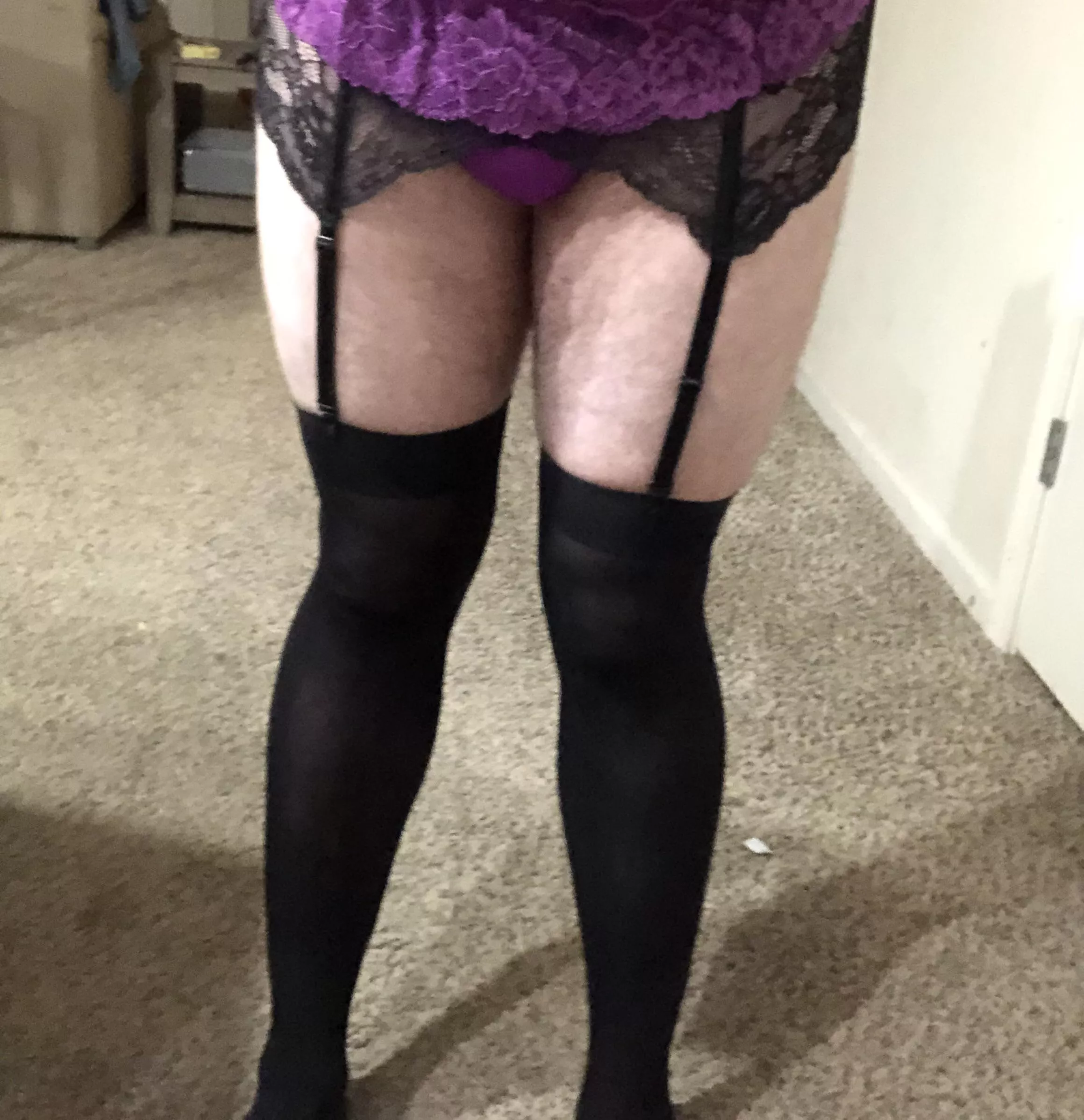 I never knew how great a garter would be! Hmm…. What now?