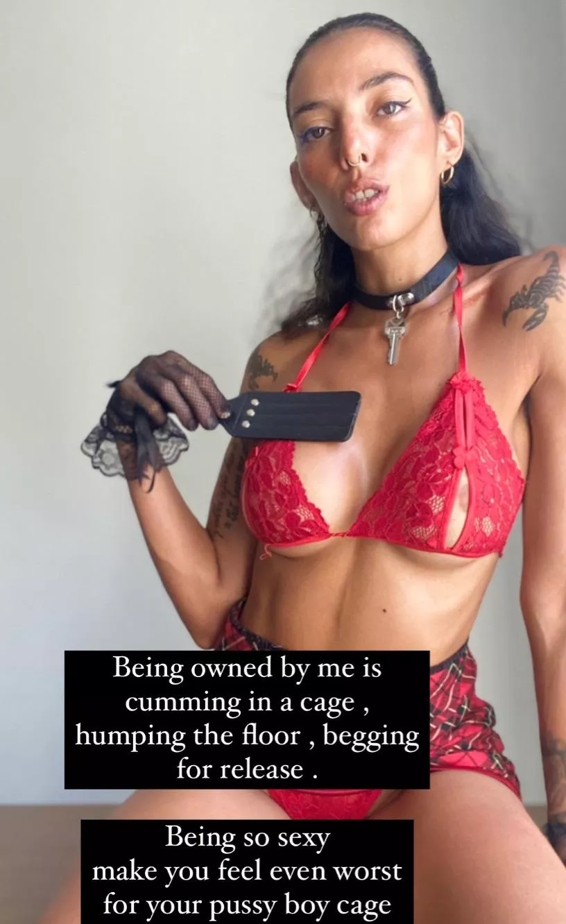 I will release u only if u behave !