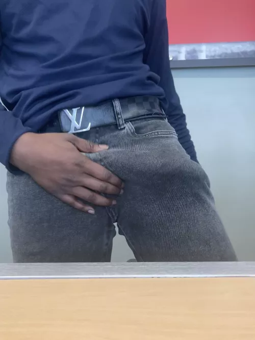 Is it obvious I have a bat in my pants