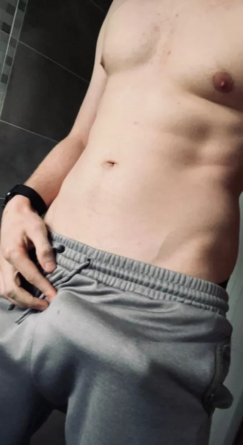 Just me wearing sweats