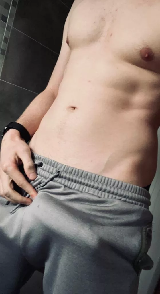 Just me wearing sweats