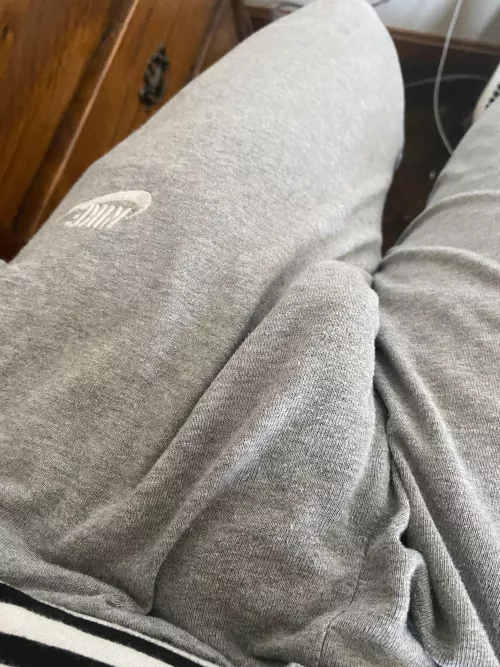 Love Nike grey sweatpants