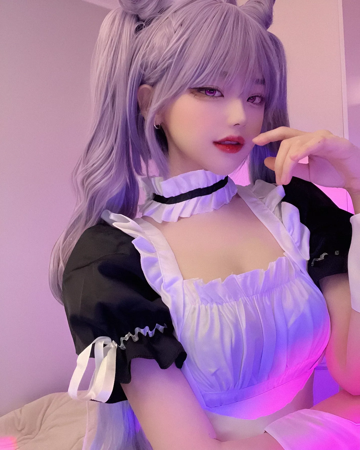 Maid Keqing by i_am_young22