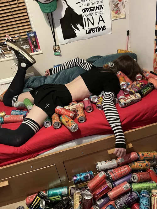 My ancestors conquered whole nations i conquered all the Monster flavors 🫡