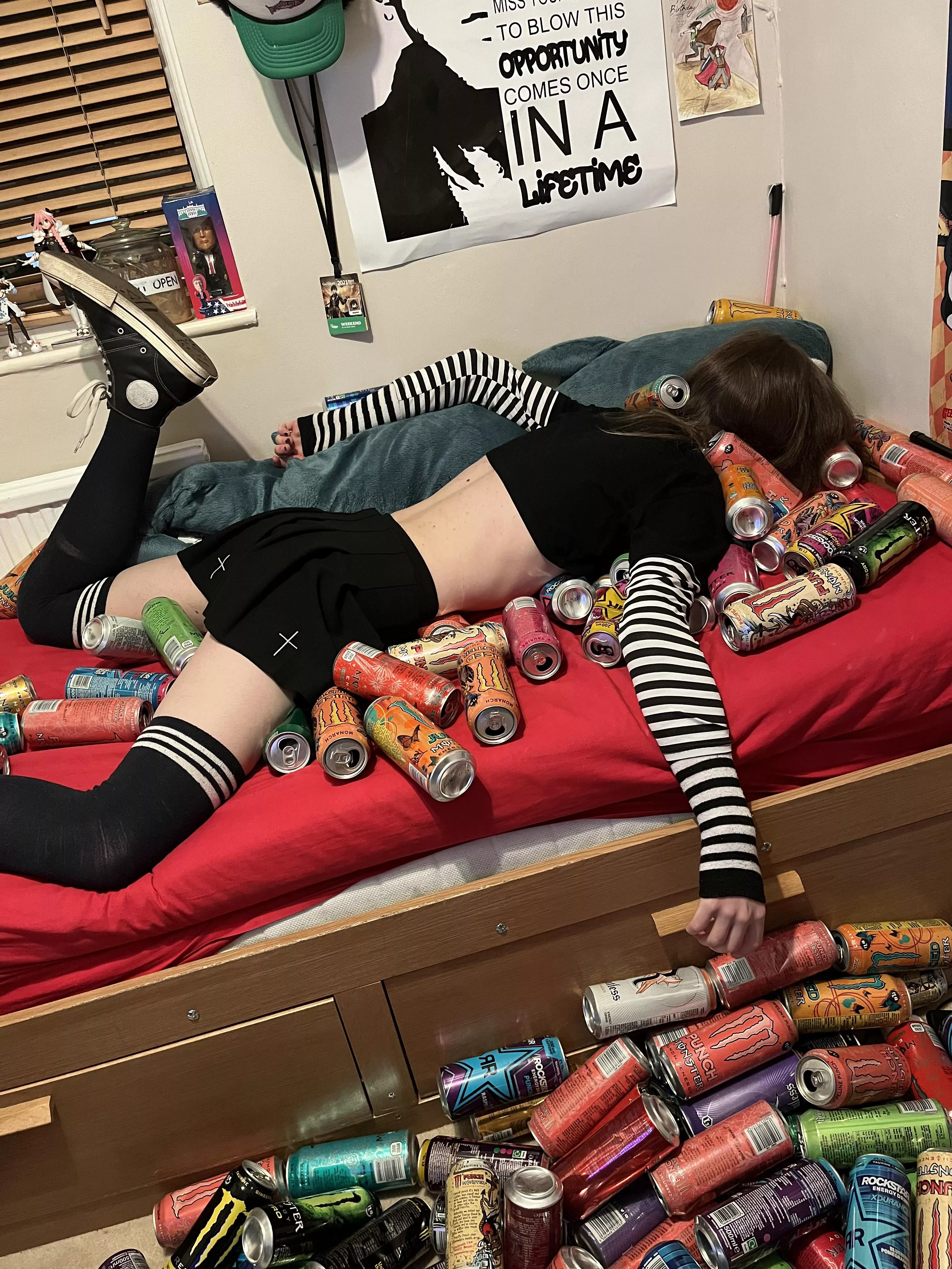 My ancestors conquered whole nations i conquered all the Monster flavors 🫡