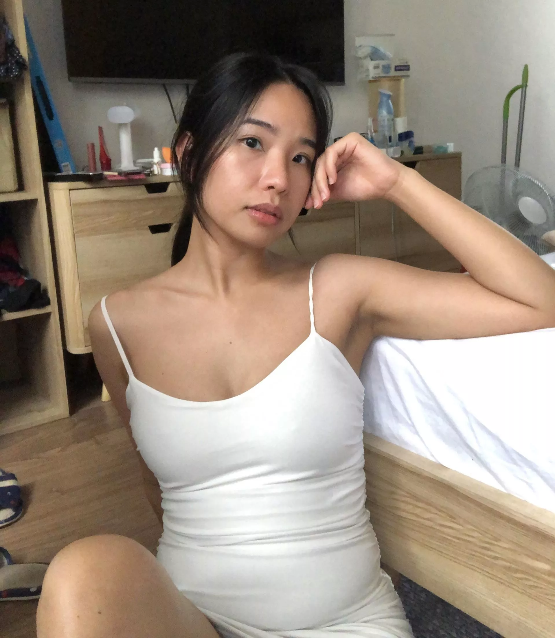 My tummy is bloated here but thought I looked cute