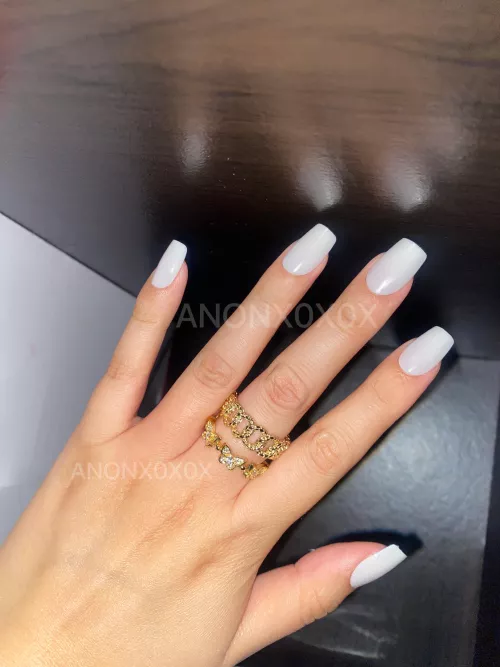 Not the first time I’ve seen white on my hands ;** Care to add more?