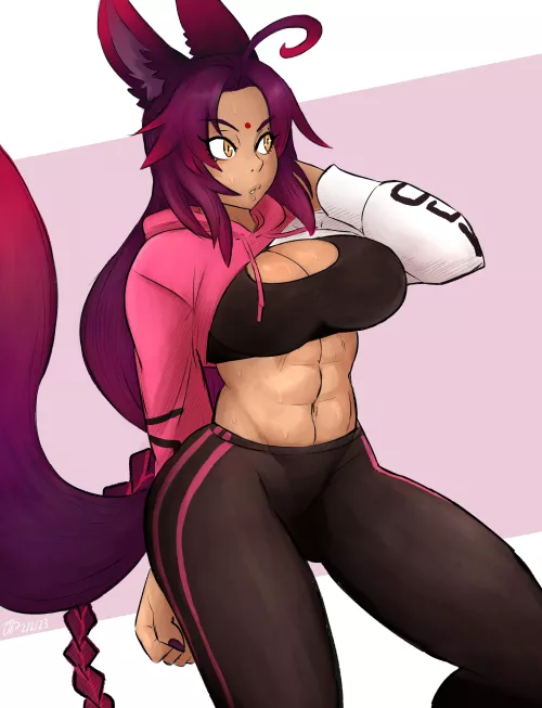 Post-workout lori (@Videajames) [@Ryushiko]