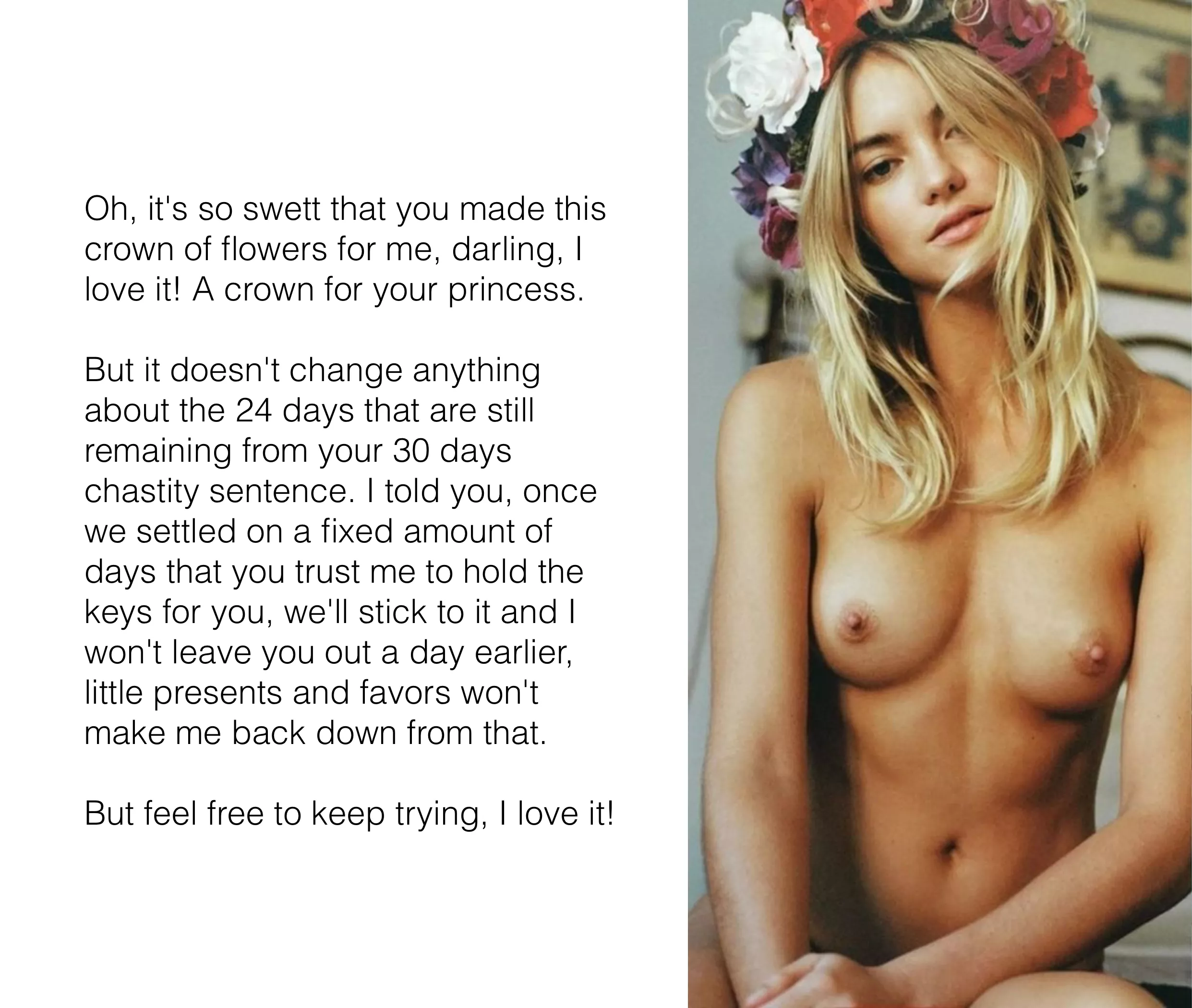 Presents don't change the sentence