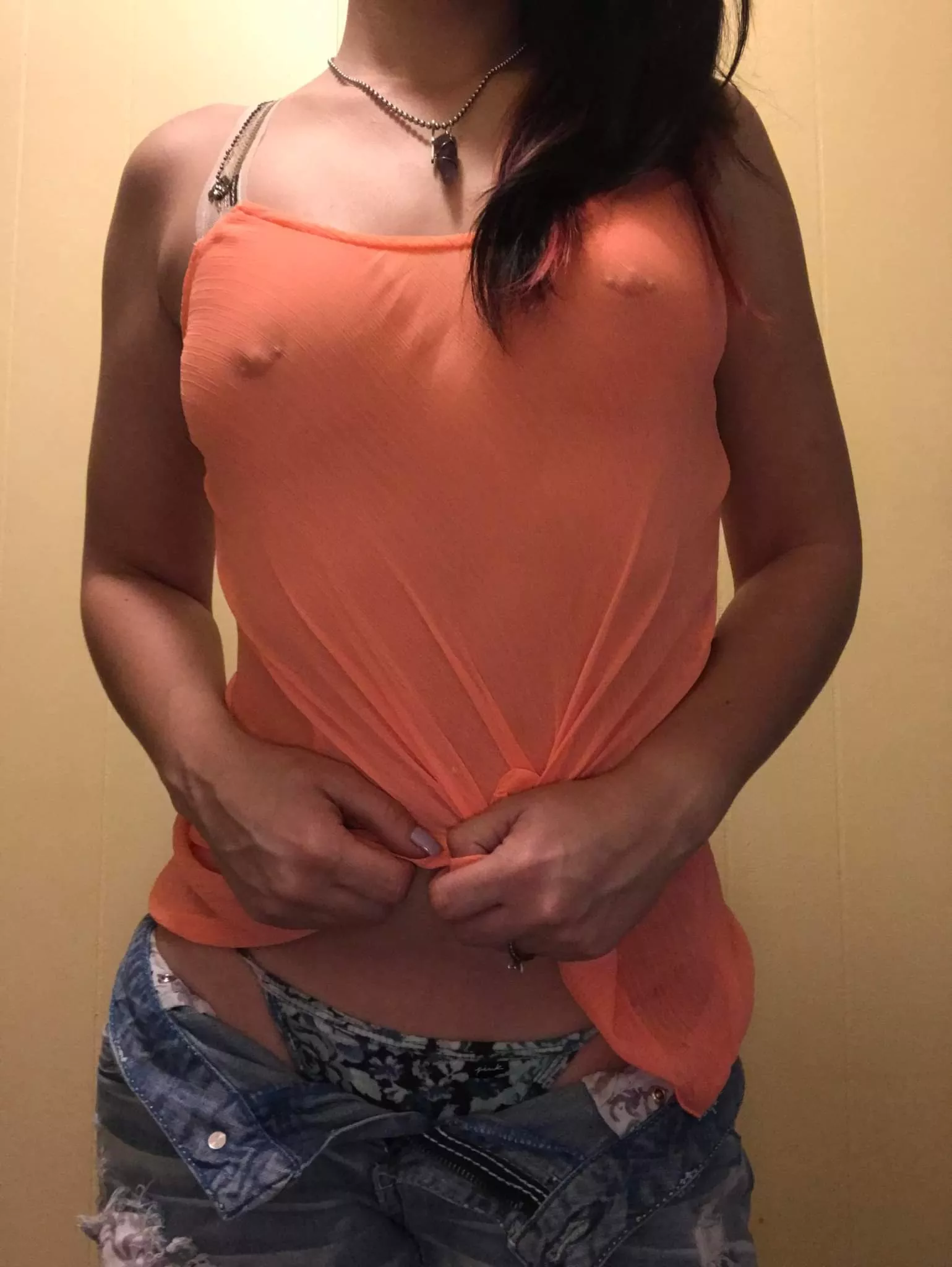 Putting on a show before i go out hehe