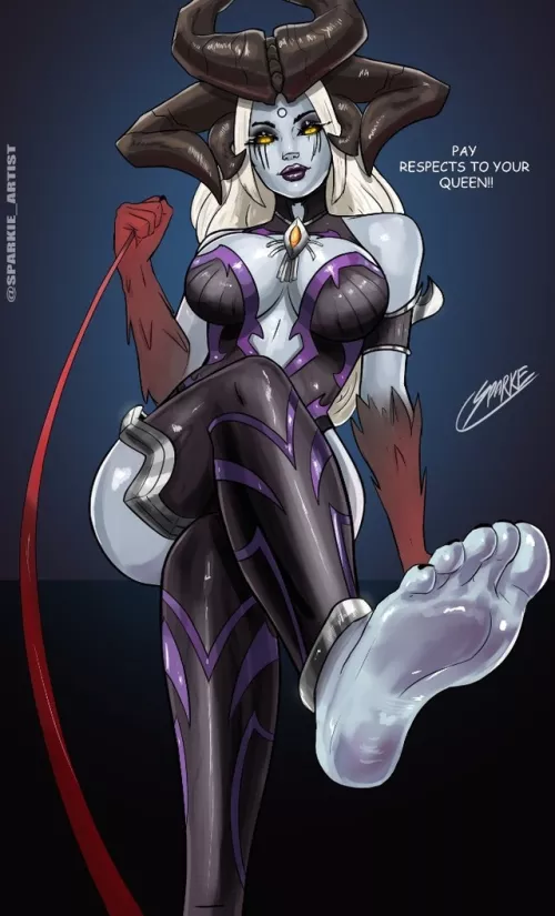 Queen Persephone demands tribute