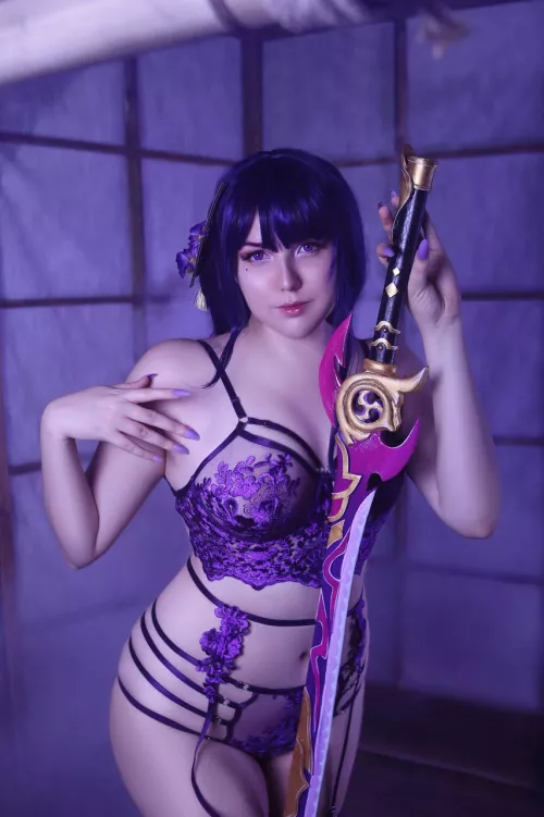 Raiden Shogun by Hatarubi_Cosplay_