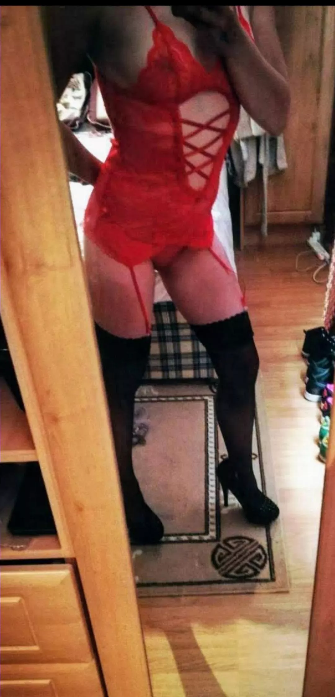 Red makes me feel so sexy