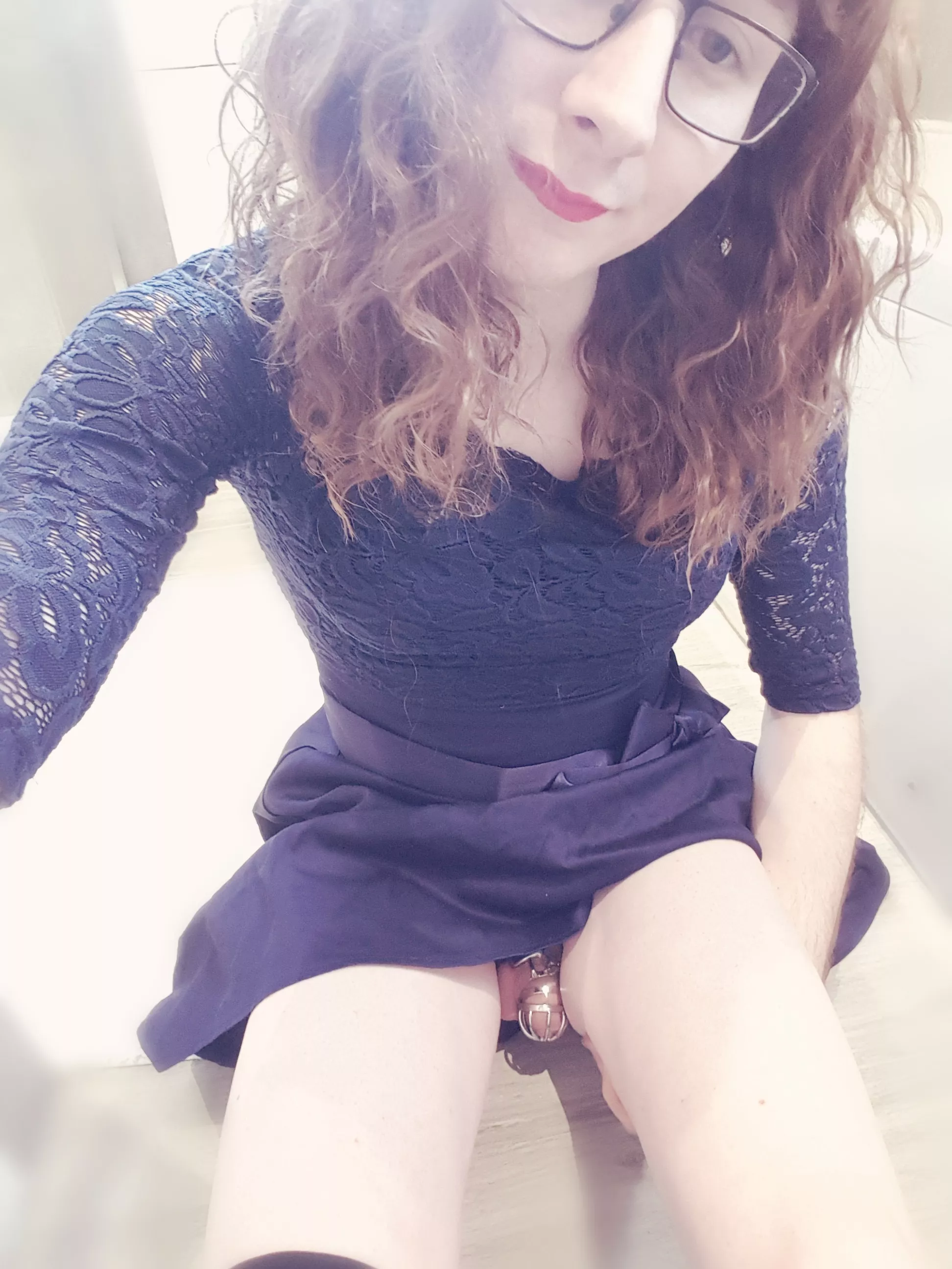 Spending my birthday on the hotel bathroom floor! I need a present above me!